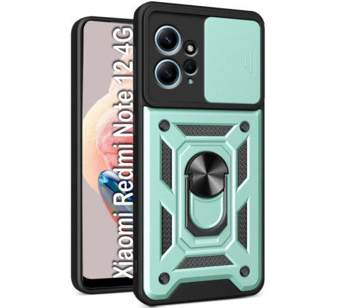 Чохол до мобільного телефона BeCover Military Xiaomi Redmi Note 12 4G Dark Green (709157)