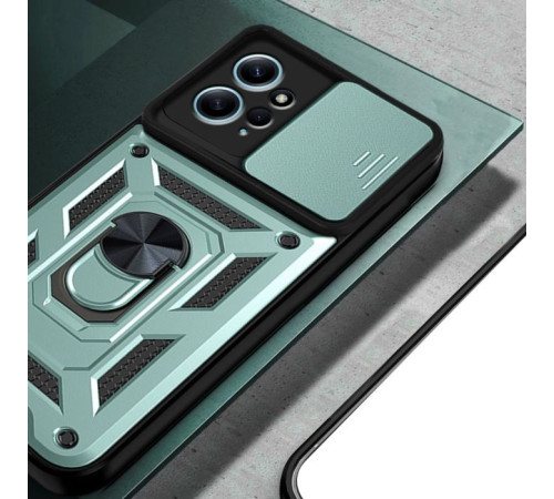 Чохол до мобільного телефона BeCover Military Xiaomi Redmi Note 12 4G Dark Green (709157)