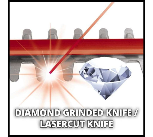 Кущоріз Einhell GE-CH 18/40 Li - Solo, 18В, PXC, 400 мм, 2 кг (без АКБ та ЗП) (3410940)