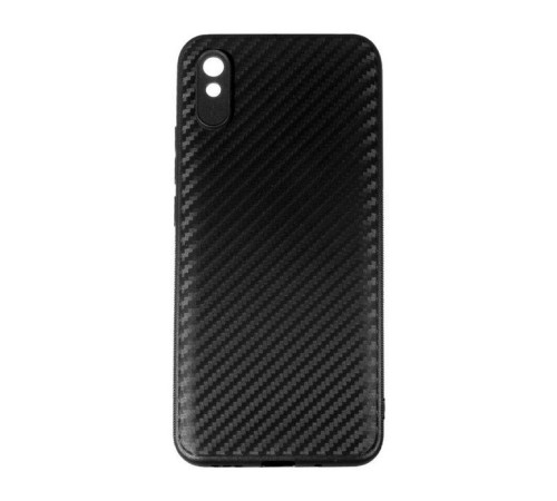 Чохол до мобільного телефона ColorWay TPU Сarbon Xiaomi Redmi 9A black (CW-CTCbXR9A-BK)