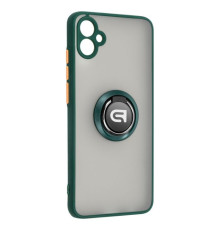 Чехол для мобильного телефона Armorstandart Frosted Matte Ring Samsung A04e (A042) Dark Green (ARM68347)