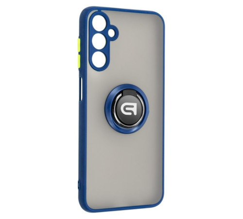Чохол до мобільного телефона Armorstandart Frosted Matte Ring Samsung M14 5G (M146) Navy Blue (ARM68364)