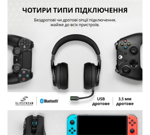 Навушники Corsair Corsair Virtuoso RGB Wireless XT (CA-9011188-EU)