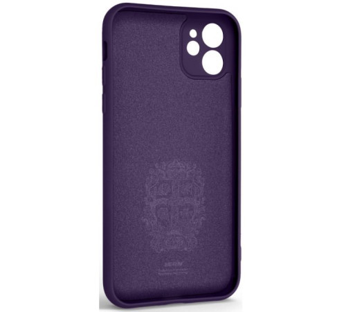 Чохол до мобільного телефона Armorstandart Icon Ring Apple iPhone 11 Dark Purple (ARM68646)