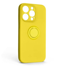Чохол до мобільного телефона Armorstandart Icon Ring Apple iPhone 14 Pro Yellow (ARM68711)