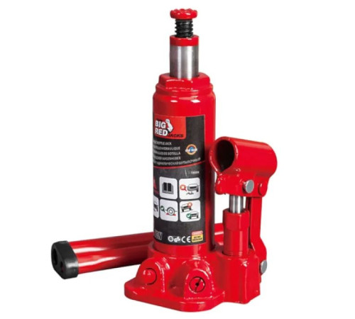 Домкрат GTM гідравлічний пляшковий 10т (2З0-460 мм) (Т91004)