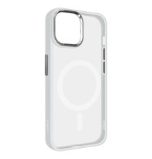 Чохол до мобільного телефона Armorstandart Unit MagSafe Apple iPhone 13 Matte Clear Silver (ARM70445)
