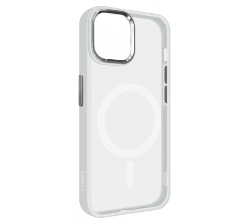 Чохол до мобільного телефона Armorstandart Unit MagSafe Apple iPhone 13 Matte Clear Silver (ARM70445)