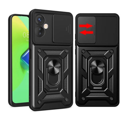 Чохол до мобільного телефона BeCover Military Tecno Spark 9 Pro (KH7n) Black (710006)