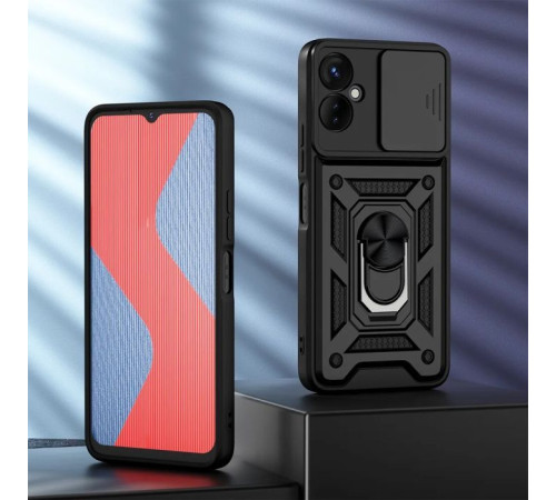 Чохол до мобільного телефона BeCover Military Tecno Spark 9 Pro (KH7n) Black (710006)