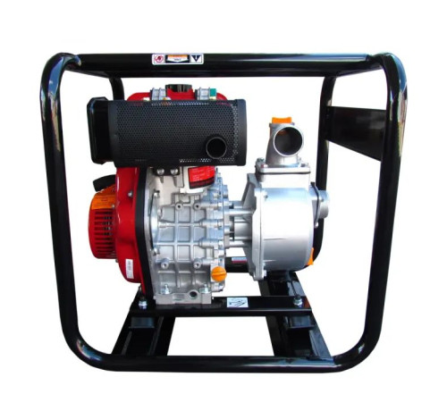 Мотопомпа Vulkan рукав 50мм, 28м3/год, підйом 28м, чиста вода, SCWPD50, дизельна (79164)