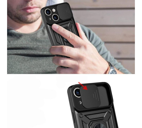Чохол до мобільного телефона BeCover Military Apple iPhone 13 mini Black (709950)