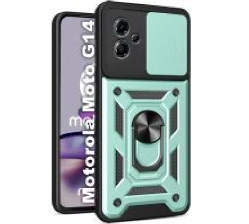 Чохол до мобільного телефона BeCover Military Motorola Moto G14 Dark Green (709962)