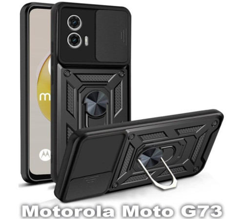 Чехол для мобильного телефона BeCover Military Motorola Moto G73 Black (709982)