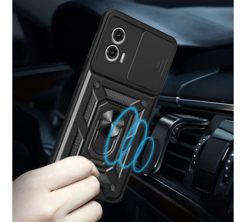 Чехол для мобильного телефона BeCover Military Motorola Moto G73 Black (709982)