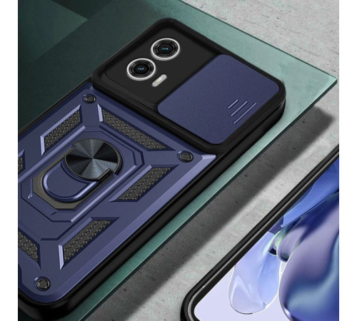 Чохол до мобільного телефона BeCover Military Motorola Moto G73 Blue (709983)