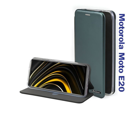 Чохол до мобільного телефона BeCover Exclusive Motorola Moto E20 Dark Green (710238)