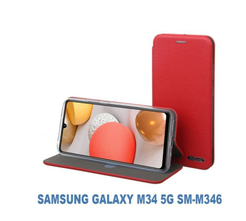 Чохол до мобільного телефона BeCover Exclusive Samsung Galaxy M34 5G SM-M346 Burgundy Red (710258)
