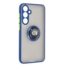 Чохол до мобільного телефона Armorstandart Frosted Matte Ring Samsung S23 FE 5G (SM-S711) Navy Blue (ARM72715)