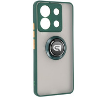 Чехол для мобильного телефона Armorstandart Frosted Matte Ring Xiaomi Redmi Note 13 Pro 5G / Poco X6 5G Dark Green (ARM72725)