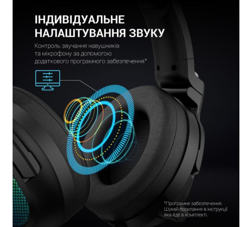 Наушники GamePro HS1300 RGB 7.1 Black (HS1300)