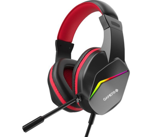 Наушники GamePro HS311 RGB Black/Red (HS311)