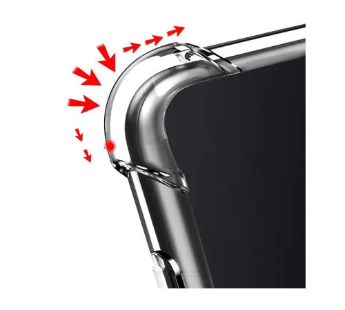 Чохол до мобільного телефона BeCover Anti-Shock Realme 11 4G Clear (710618)