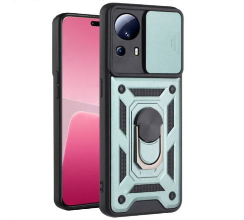 Чохол до мобільного телефона BeCover Military Xiaomi 13 Lite Dark Green (710569)