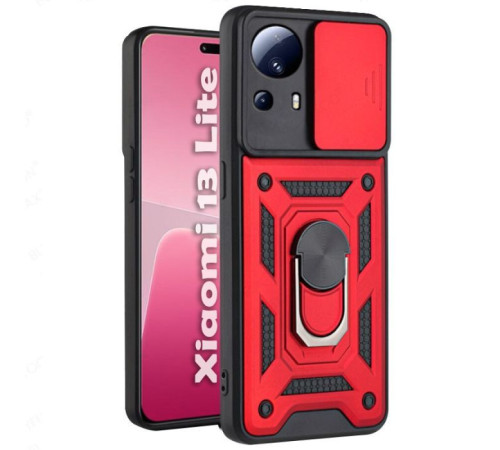 Чохол до мобільного телефона BeCover Military Xiaomi 13 Lite Red (710570)