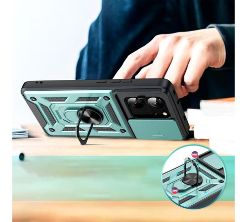 Чохол до мобільного телефона BeCover Military Xiaomi 13T/13T Pro Dark Green (710559)