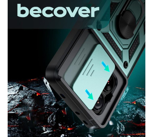 Чохол до мобільного телефона BeCover Military Xiaomi 13T/13T Pro Dark Green (710559)