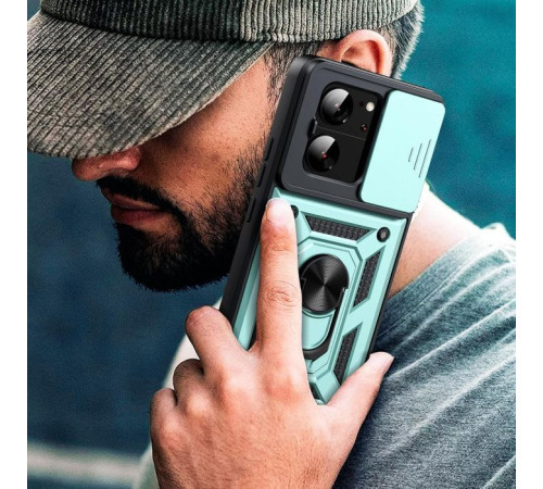 Чохол до мобільного телефона BeCover Military Xiaomi 13T/13T Pro Dark Green (710559)