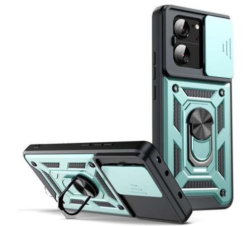 Чохол до мобільного телефона BeCover Military Xiaomi 13T/13T Pro Dark Green (710559)