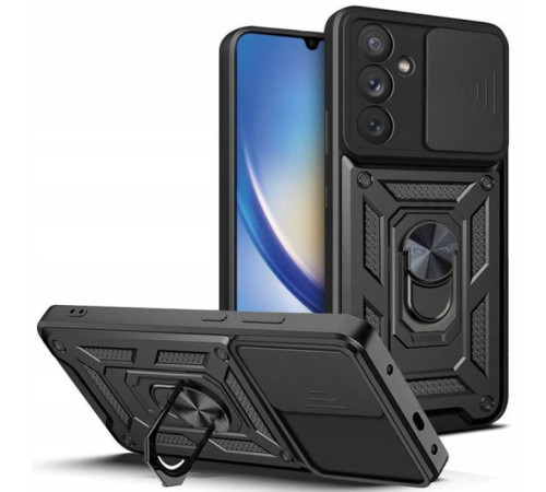 Чохол до мобільного телефона BeCover Military Samsung Galaxy A15 4G SM-A155/A15 5G SM-A156 Black (710749)