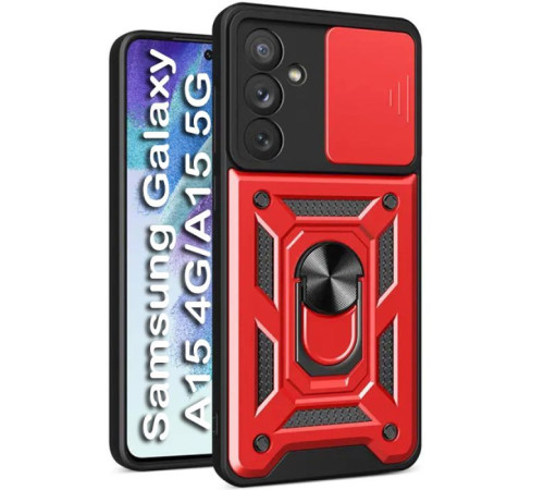 Чохол до мобільного телефона BeCover Military Samsung Galaxy A15 4G SM-A155/A15 5G SM-A156 Red (710752)