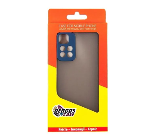 Чохол до мобільного телефона Dengos Kit for Xiaomi Redmi Note 11 Pro case + glass (Blue) (DG-KM-31)