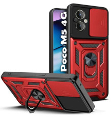 Чохол до мобільного телефона BeCover Military Poco M5 4G Red (710571)