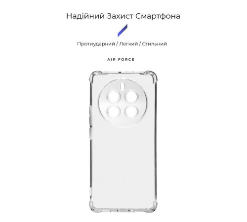 Чохол до мобільного телефона Armorstandart Air Force Realme 12 Pro / 12 Pro+ Camera cover Transparent (ARM74722)