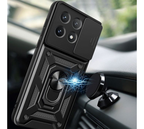 Чохол до мобільного телефона BeCover Military Poco X6 Pro Black (711157)