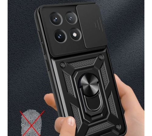 Чохол до мобільного телефона BeCover Military Poco X6 Pro Black (711157)