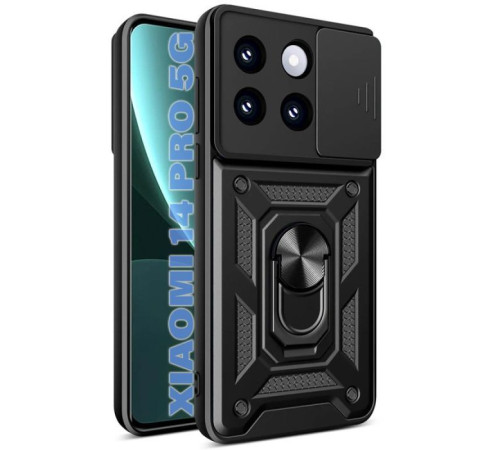 Чохол до мобільного телефона BeCover Military Xiaomi 14 Pro 5G Black (711161)
