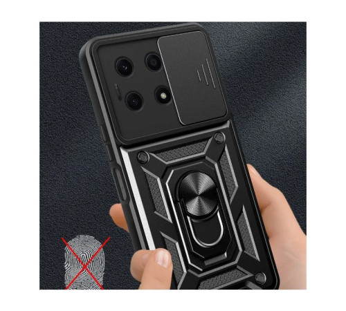 Чохол до мобільного телефона BeCover Military Honor X8a Black (710668)