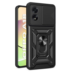 Чохол до мобільного телефона BeCover Military Oppo A18 Black (710712)