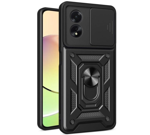 Чохол до мобільного телефона BeCover Military Oppo A18 Black (710712)