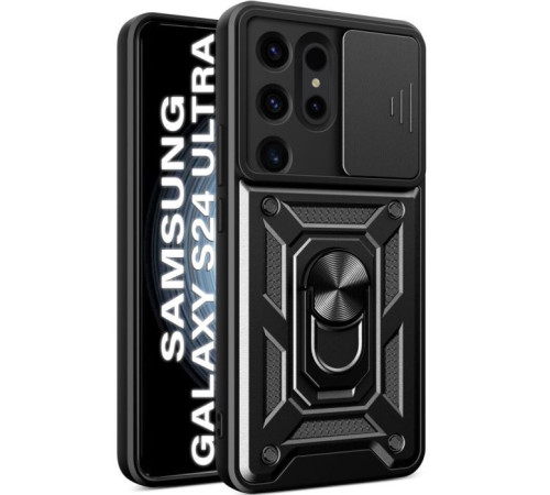 Чохол до мобільного телефона BeCover Military Samsung Galaxy S24 Ultra SM-S928 Black (710683)