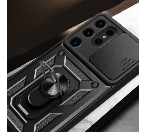 Чохол до мобільного телефона BeCover Military Samsung Galaxy S24 Ultra SM-S928 Black (710683)