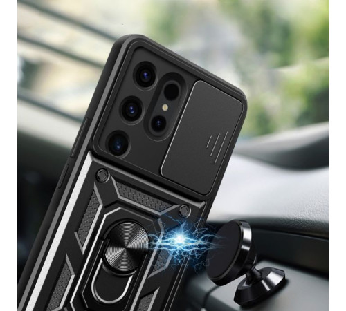 Чохол до мобільного телефона BeCover Military Samsung Galaxy S24 Ultra SM-S928 Black (710683)