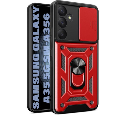 Чохол до мобільного телефона BeCover Military Samsung Galaxy A35 5G SM-A356 Red (711017)