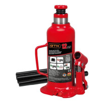 Домкрат GTM гідравлічний пляшковий 12т (240-460мм) (TH91204)