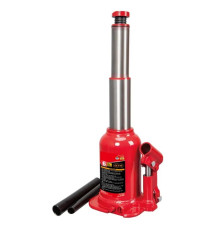 Домкрат GTM гідравлічний пляшковий 6т (215-485 мм) двохштоковий (TF0602)